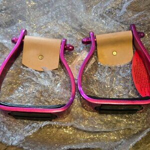 Color coated angled aluminum stirrups